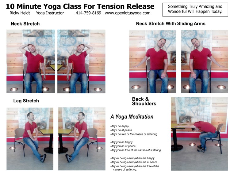 10 Minute Yoga Class - Tension Release
