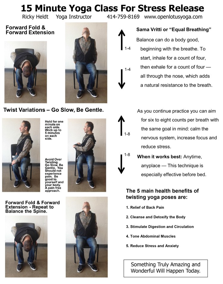 15 Minute Yoga Class - Twist